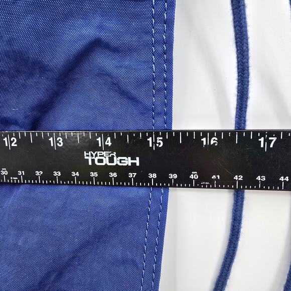 Kipling Antwerp Cartoon Print Nylon Drawstring Backpack Tote Bag Blue White - Picture 8 of 9